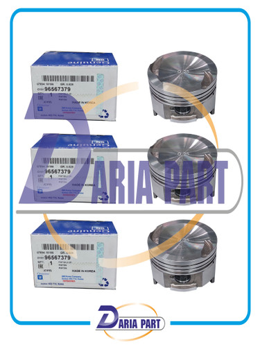 پیستون و رینگ موتور 0/25 دوو ماتیز اصلی GM