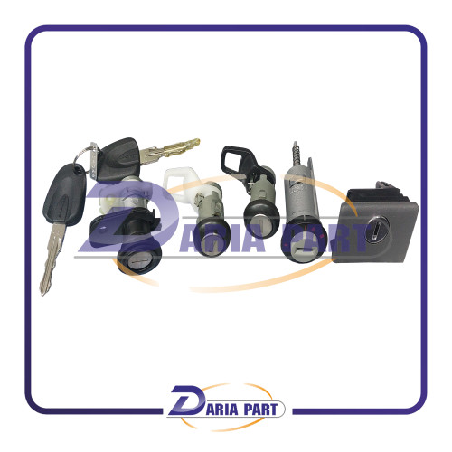کیت کامل سوئیچ دوو سیلو اصلی ( قفل داشبرد - سوئیچ استارت- قفل دربهای جلو - قفل صندوق )